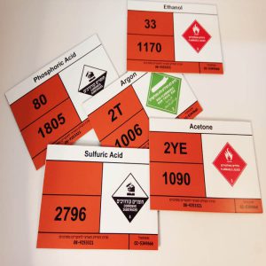 שלט PVC מודפס בגודל 30X20 ס"מ