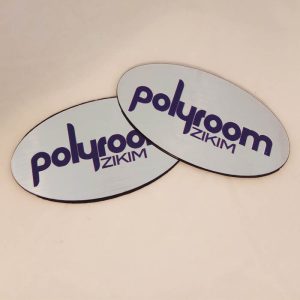 תג PVC צורני ממותג