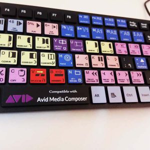 מקלדת Avid Composer USB שחורה
