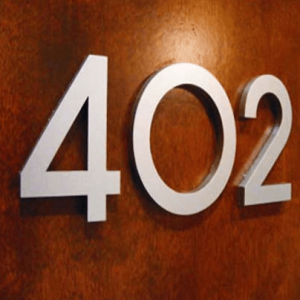 אותיות בולטות 25 ס"מ